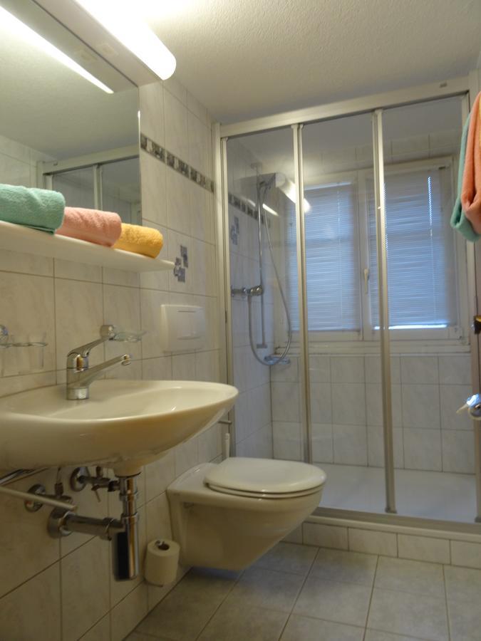 Ferienwohnung Haus Faderhorn Saas-Almagell Exterior foto